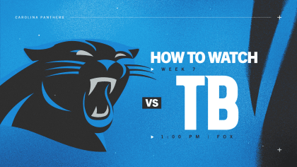 Bucs vs. Panthers, NFL Week 7: How to watch, listen, and stream online