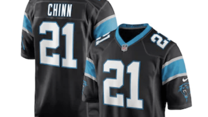 Lids Jeremy Chinn Carolina Panthers Majestic Threads Player Name