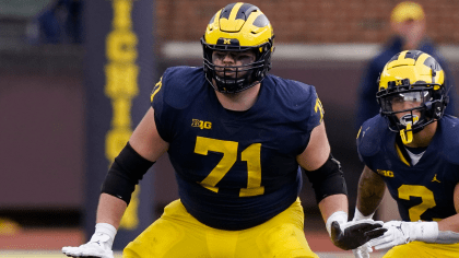 Michigan football OL Andrew Stueber drafted by New England Patriots