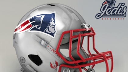 Football helmets in the 'Star Wars' universe