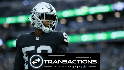 Oakland Raiders announce transactions - 4.30.19