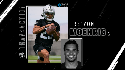 Raiders FS Trevon Moehrig playing with first team at practice