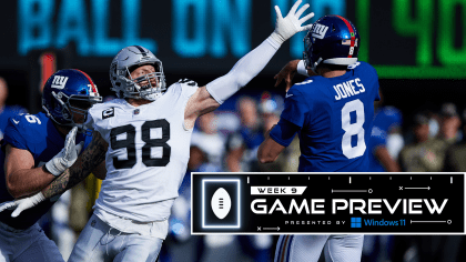 Game Preview: Las Vegas Raiders host Pittsburgh Steelers for Week