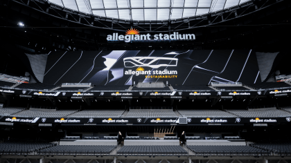 Officials declare Allegiant Stadium in Vegas almost complete