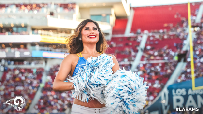 NFL cheerleaders in the preseason