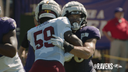 Highlights From Day 2 of Ravens-Commanders Joint Practices