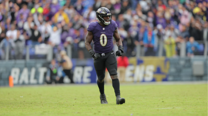 Gratitude: Justice Hill  Baltimore Ravens 