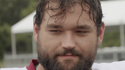 Press Conference: OL Sam Cosmi During Rookie Minicamp