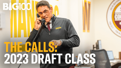 WATCH: Commanders coach Ron Rivera calling each draft pick in the