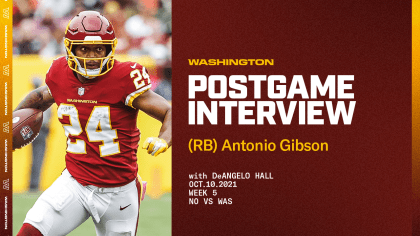 RB Antonio Gibson: Play with some 'want to'