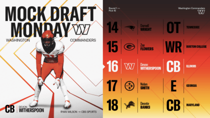 Commanders 2023 Mock Draft Madness 10.0