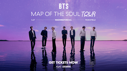 BTS To Perform At FedExField As Part Of Map Of The Soul Tour