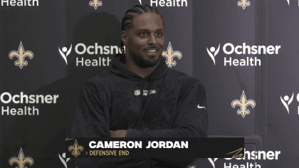 Cameron Jordan New Orleans Helmet Font