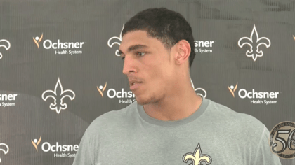 Andrus Peat listed as co-starter on first Saints depth chart, Saints