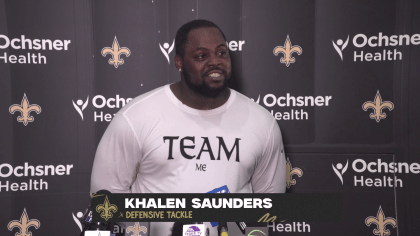 Who is Saints DT Khalen Saunders, and what's expected of him in 2023?