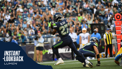 Seattle Seahawks safety Marquise Blair (27) during an NFL football