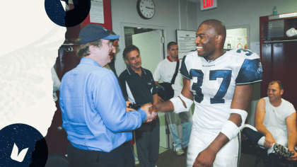 Seattle Seahawks - From his MVP season, to now the Seahawks Ring of Honor.  Shaun Alexander is an absolute legend.