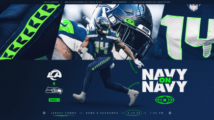 The Seattle Seahawks And Los Angeles Rams Unveil Latest 'Color