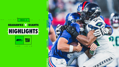 Seattle Seahawks 24-3 New York Giants: Daniel Jones sacked 11