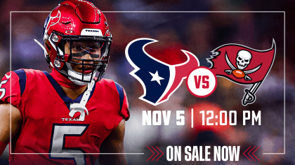 Single-game tickets for the Texans go on sale Friday