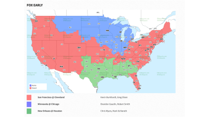 506 Sports - NFL Maps: Week 4, 2020