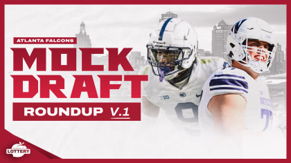 NFL Mock Draft Roundup: The Athletic has Falcons taking offensive lineman  at No. 8 overall