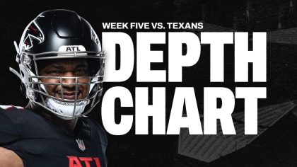Falcons release depth chart heading into Week 5 of the 2023