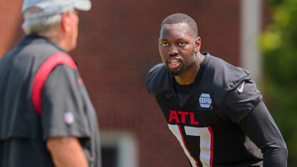 Did Falcons LB Arnold Ebiketie change his jersey number?