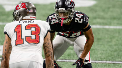 Falcons injury report: A.J. Terrell, Russell Gage absent from