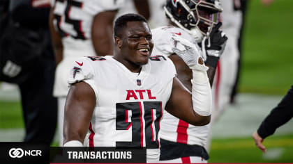 Falcons' Marlon Davidson on his left knee surgery