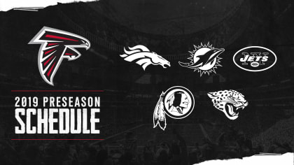 Falcons 2019 preseason schedule: Opponents set