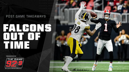 Final Score: Steelers find a way to win, beating the Falcons 19-16