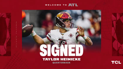 Atlanta Falcons sign Taylor Heinicke, Competition for Ridder