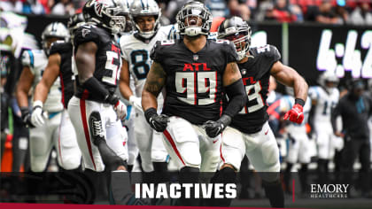 Atlanta Falcons list 5 inactives for Week 1 game vs. Saints