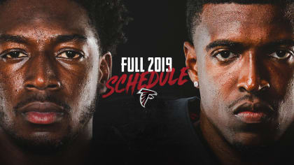 Falcons 2019 schedule: Opponents officially set