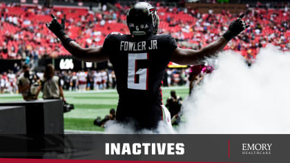 Inactives: Falcons at 49ers