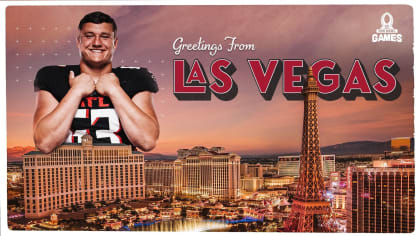 Postcard from the Pro Bowl: Chris Lindstrom checks in from Las Vegas