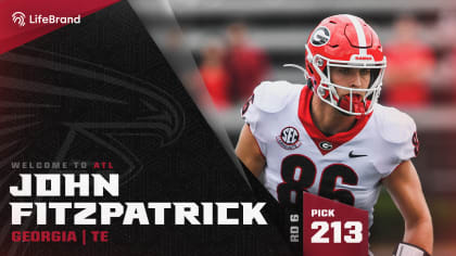 Former UGA TE John Fitzpatrick catches TD in training camp for Falcons