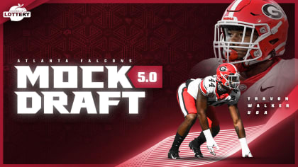 Atlanta Falcons 2022 NFL 7-round computer-simulated mock draft