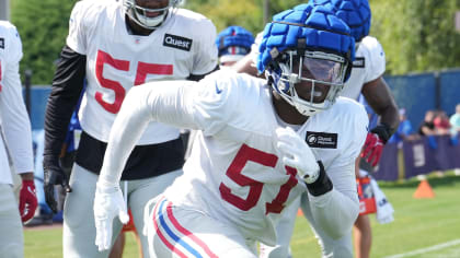 New York Giants' Azeez Ojulari optimistic after suffering ankle injury