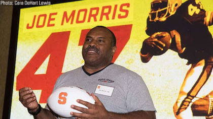 Former New York Giant Joe Morris to greet fans Saturday 