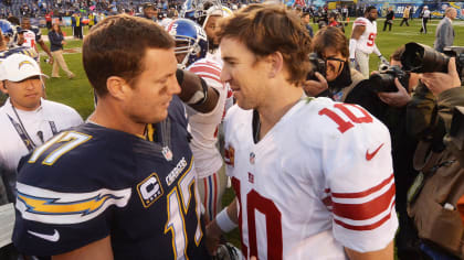 Forever linked by 2004 NFL draft, Giants QB Eli Manning and