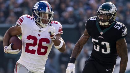 Saquon Barkley doesn't see himself in anything but Giants uniform after  loss to Eagles