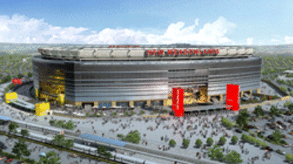 A Stadium Goes Up, but It Is Missing a Cornerstone - The New York