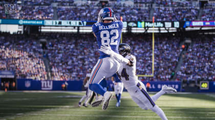 New York Giants vs. Baltimore Ravens at MetLife Stadium, Oct. 16