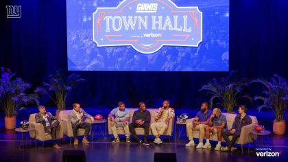 Giants Town Hall presented by Verizon; a Giants Season Ticket Member  exclusive event