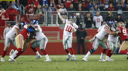 Leonard: Eli Manning leads Giants on game-winning drive against Niners to  give QB a glimmer of hope – New York Daily News