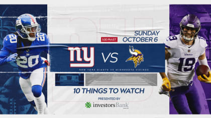 Giants vs. Patriots: 10 Things to Watch