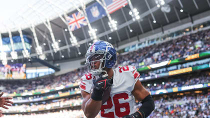 Giants' Saquon Barkley says shoulder injury 'won't stop me'