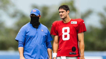 New York Giants' Joe Judge: I'm glad Daniel Jones is on our team